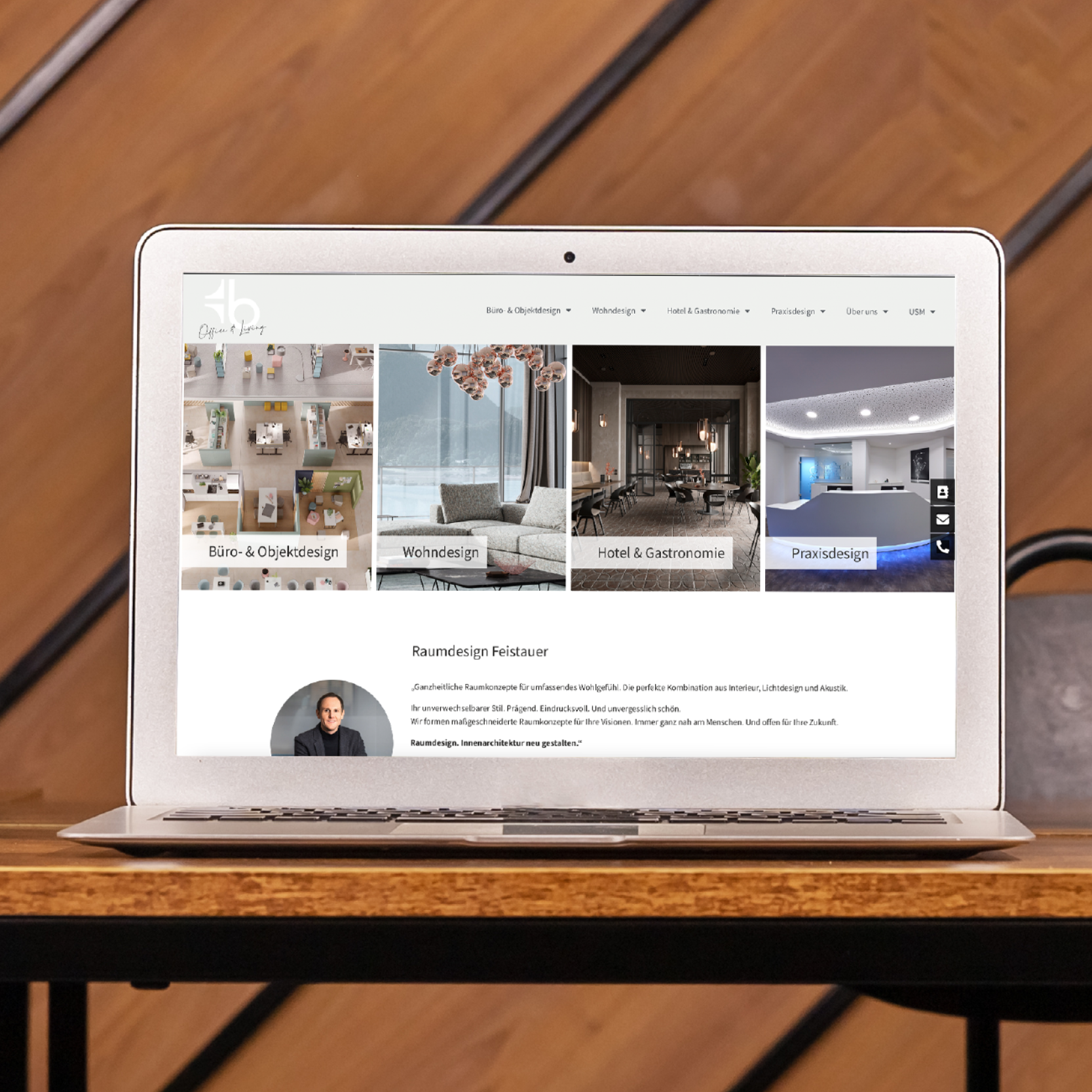 die KENNste! – Raumdesign Feistauer Website Planung, Gestaltung und Umsetzung