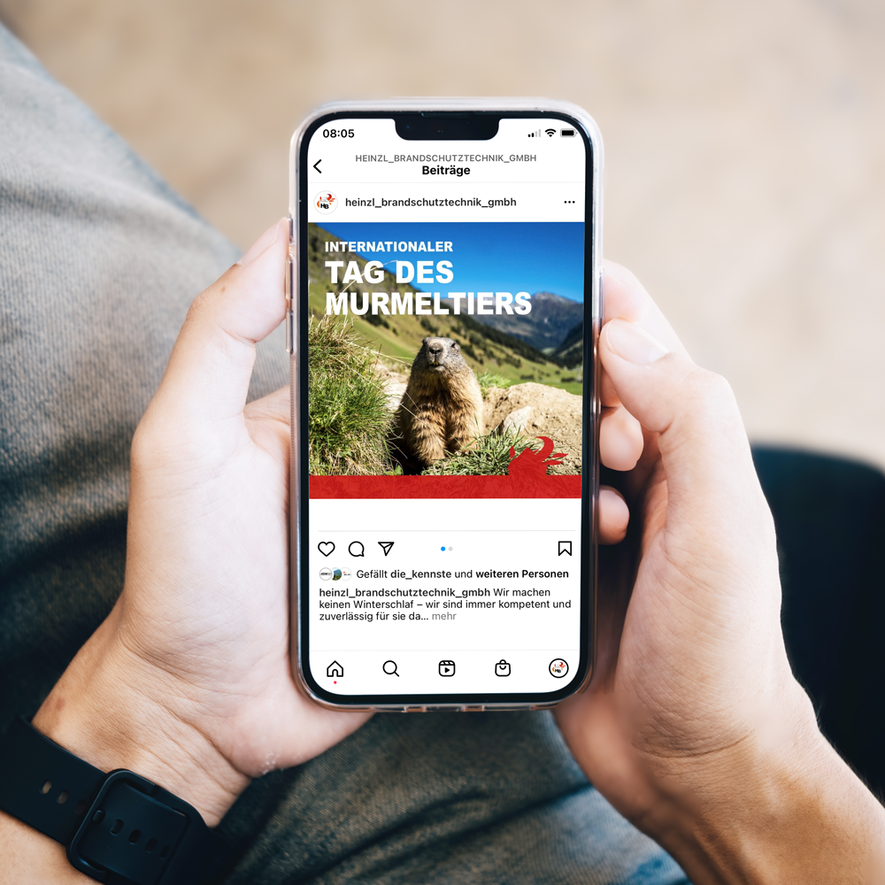 die KENNste! – Heinzl Brandschutztechnik Social Media Planung und Posterstellung