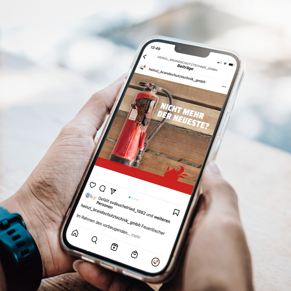die KENNste! – Heinzl Brandschutztechnik Social Media Planung und Posterstellung