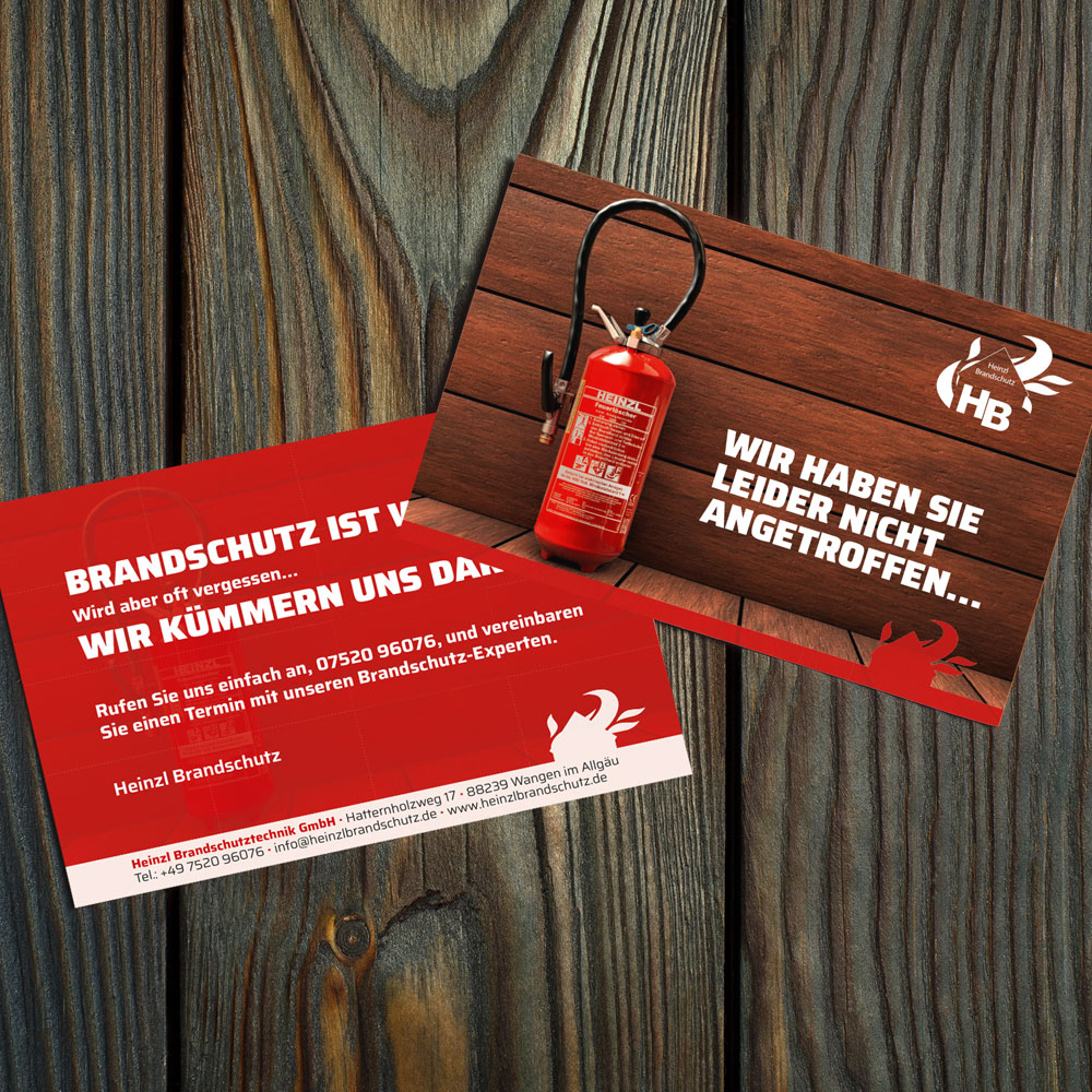 Postkarten Gestaltung