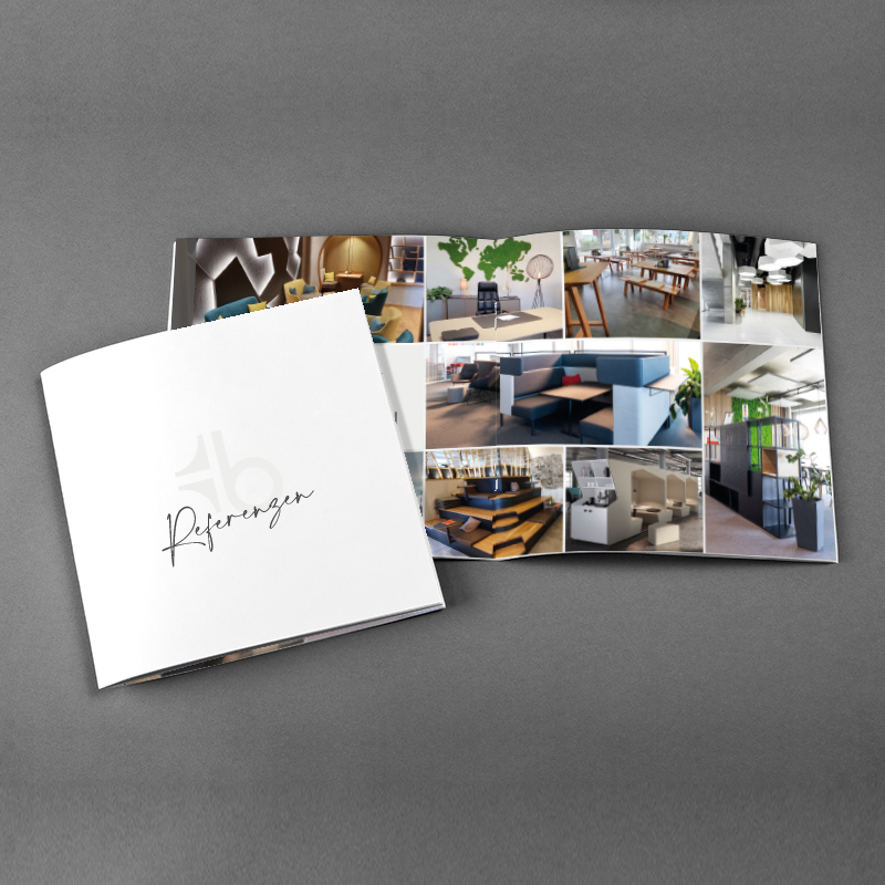 die KENNste! – Raumdesign Feistauer Gestaltung der Referenzbroschüre in Anlehnung an die Imagebroschüre