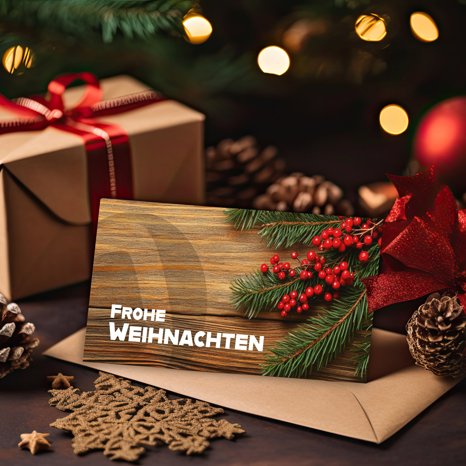 die KENNste! – Ohlinger – Weihnachtskarte, Gestaltung und Druckabwicklung