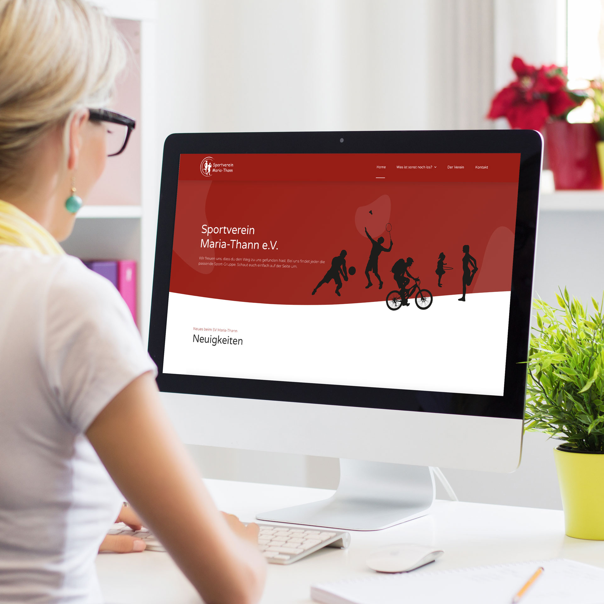 die KENNste! – SV-Maria-Thann Website Gestaltung und Umsetzung